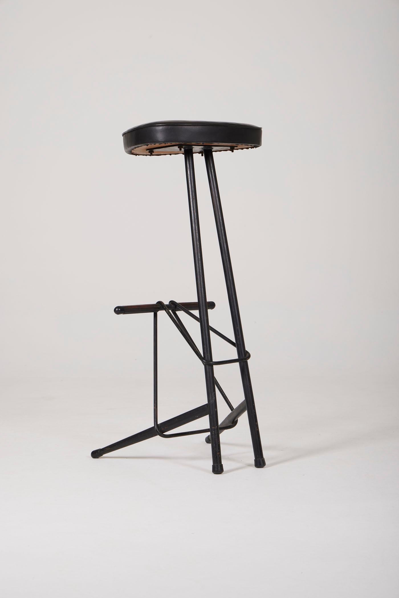 Willy Van der Meeren high stool For Sale 3