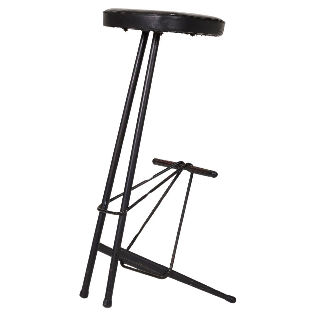 Willy Van der Meeren high stool For Sale