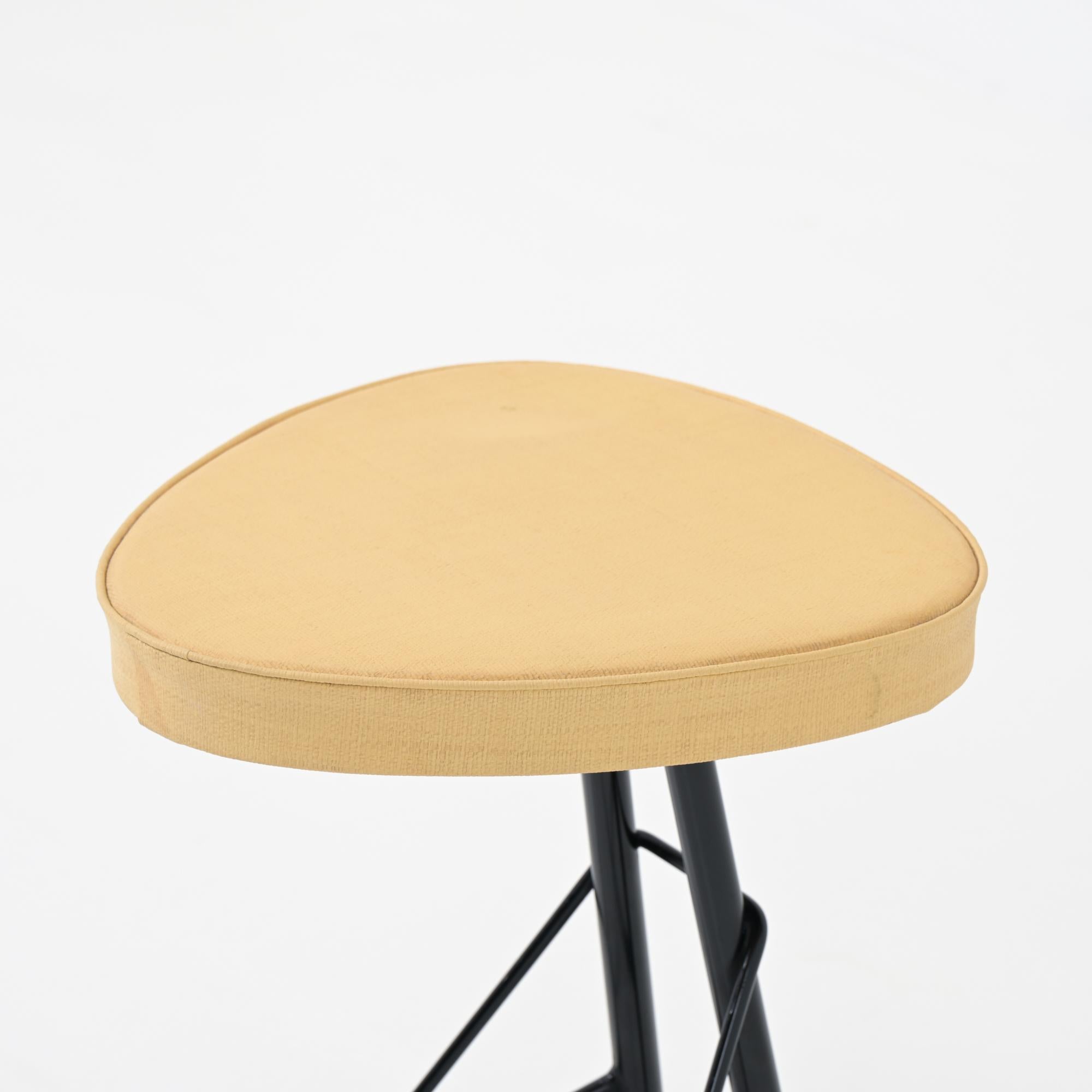 Willy Van Der Meeren low stool by Tubax For Sale 7