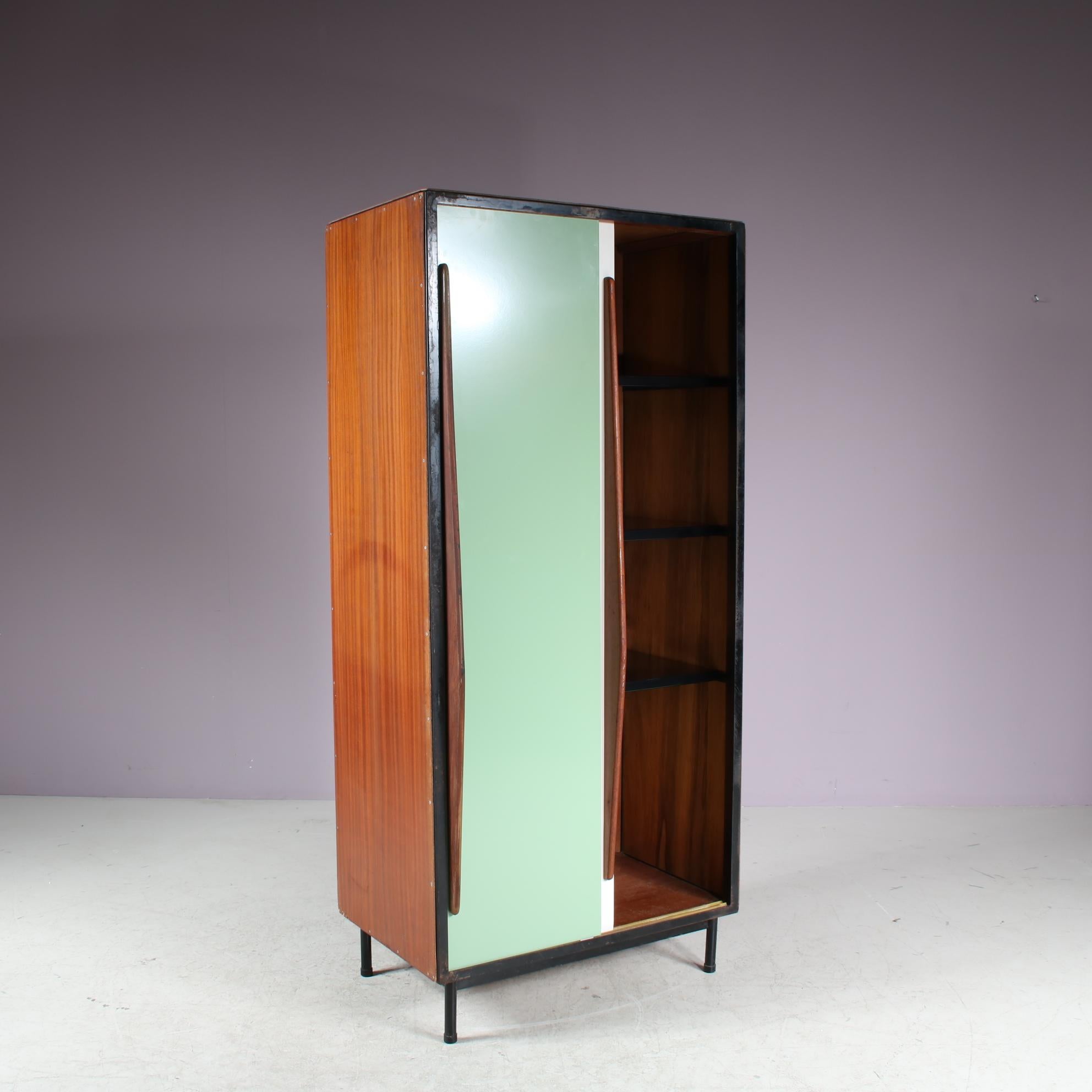 Armoire Willy van der Meeren pour Tubax, Belgique 1950 3