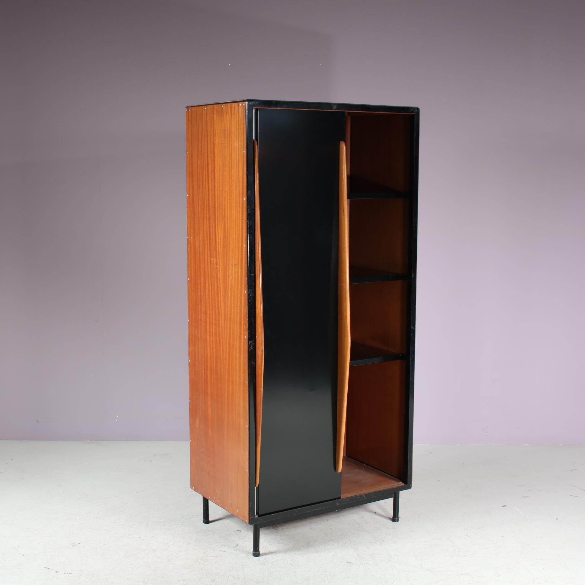 Belgian Willy van der Meeren Wardrobe for Tubax, Belgium 1950
