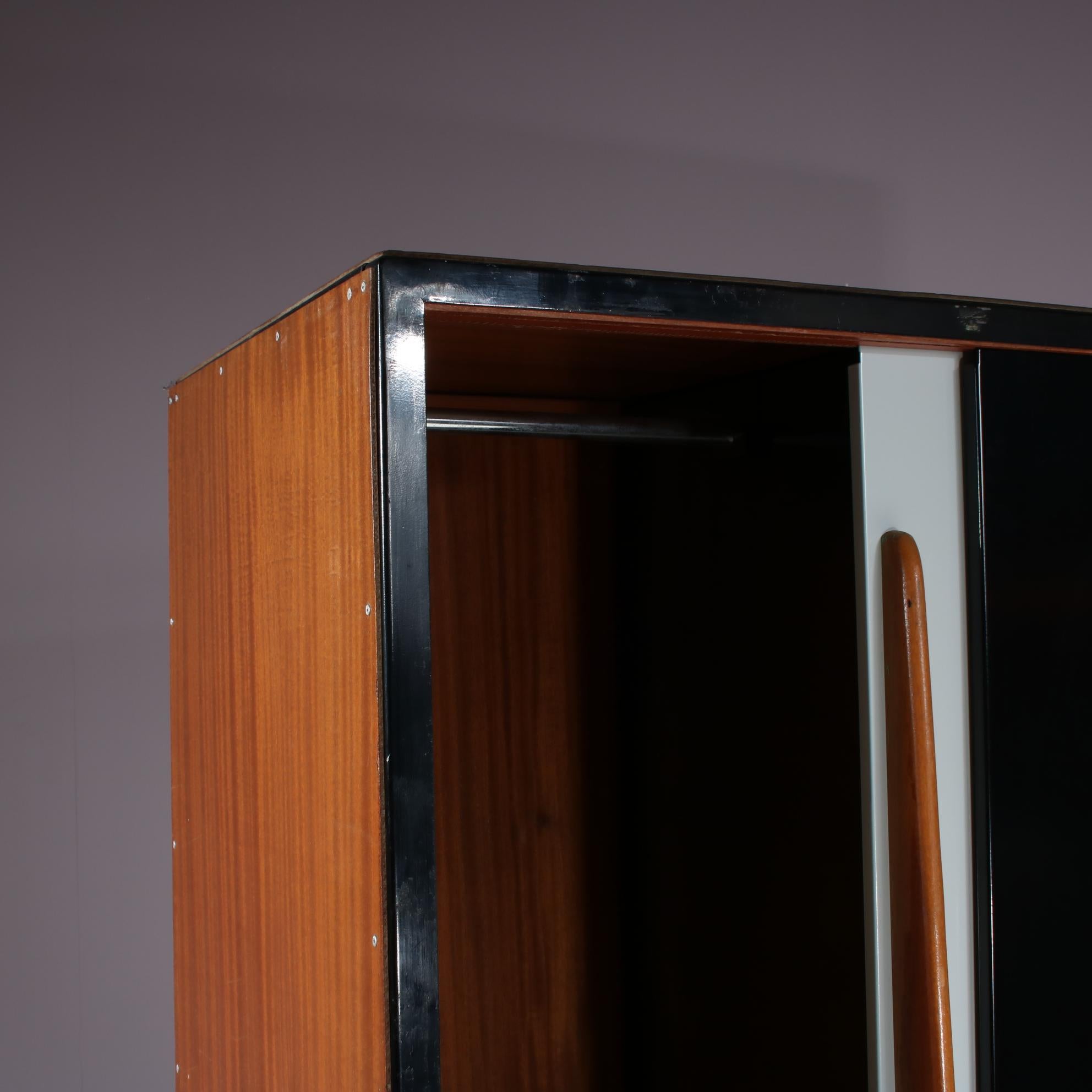 Mid-20th Century Willy van der Meeren Wardrobe for Tubax, Belgium 1950