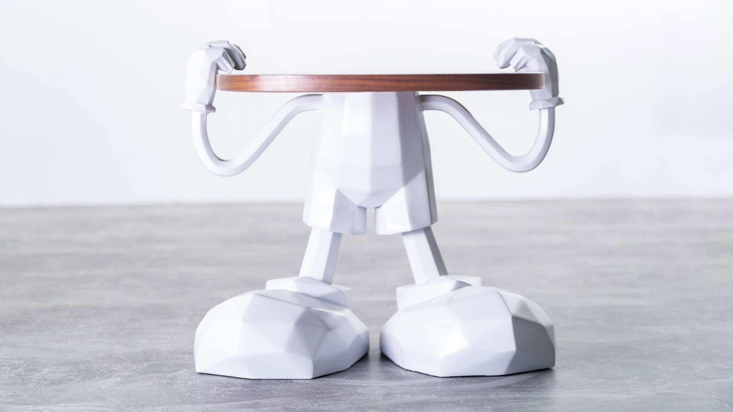 Inconnu Table Willy en noyer en vente
