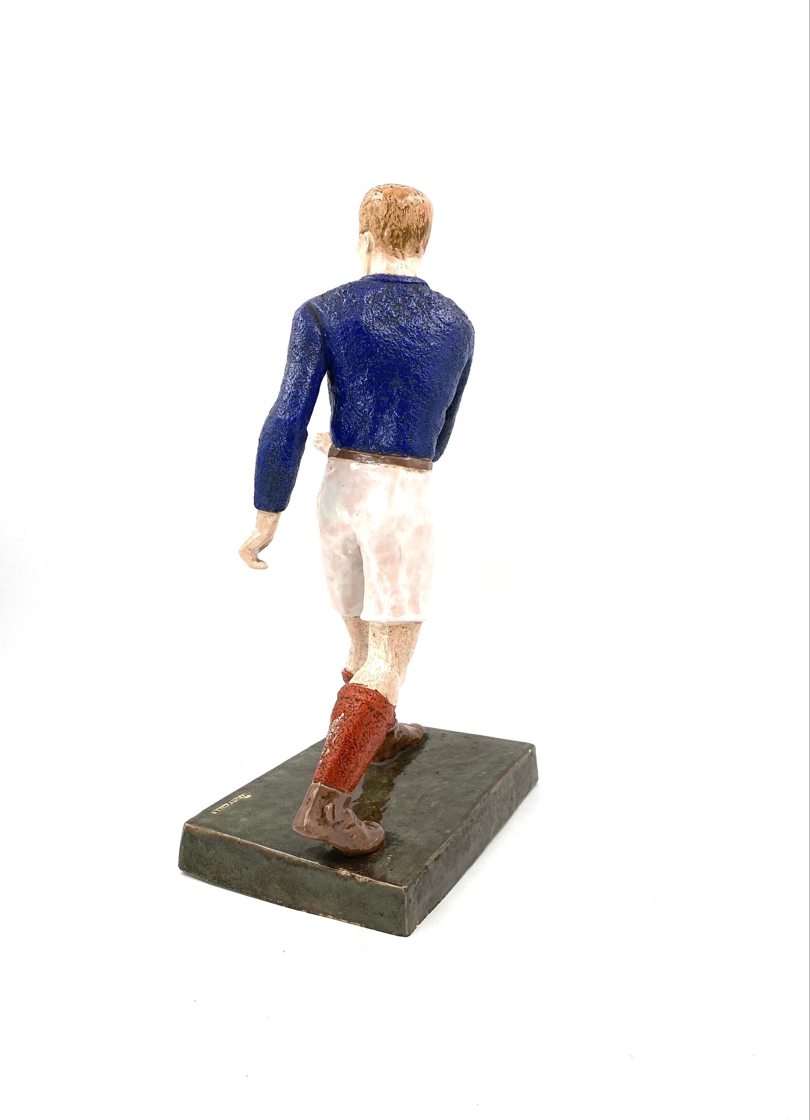 Willy Wuilleumier, Sculptures 'Les Joueurs De Rugby', G.A.M. France, 1940 For Sale 6