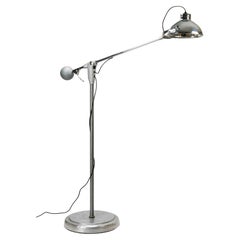 Wilmot Castle Articulating Chrom Gegengewicht medizinische Stehlampe