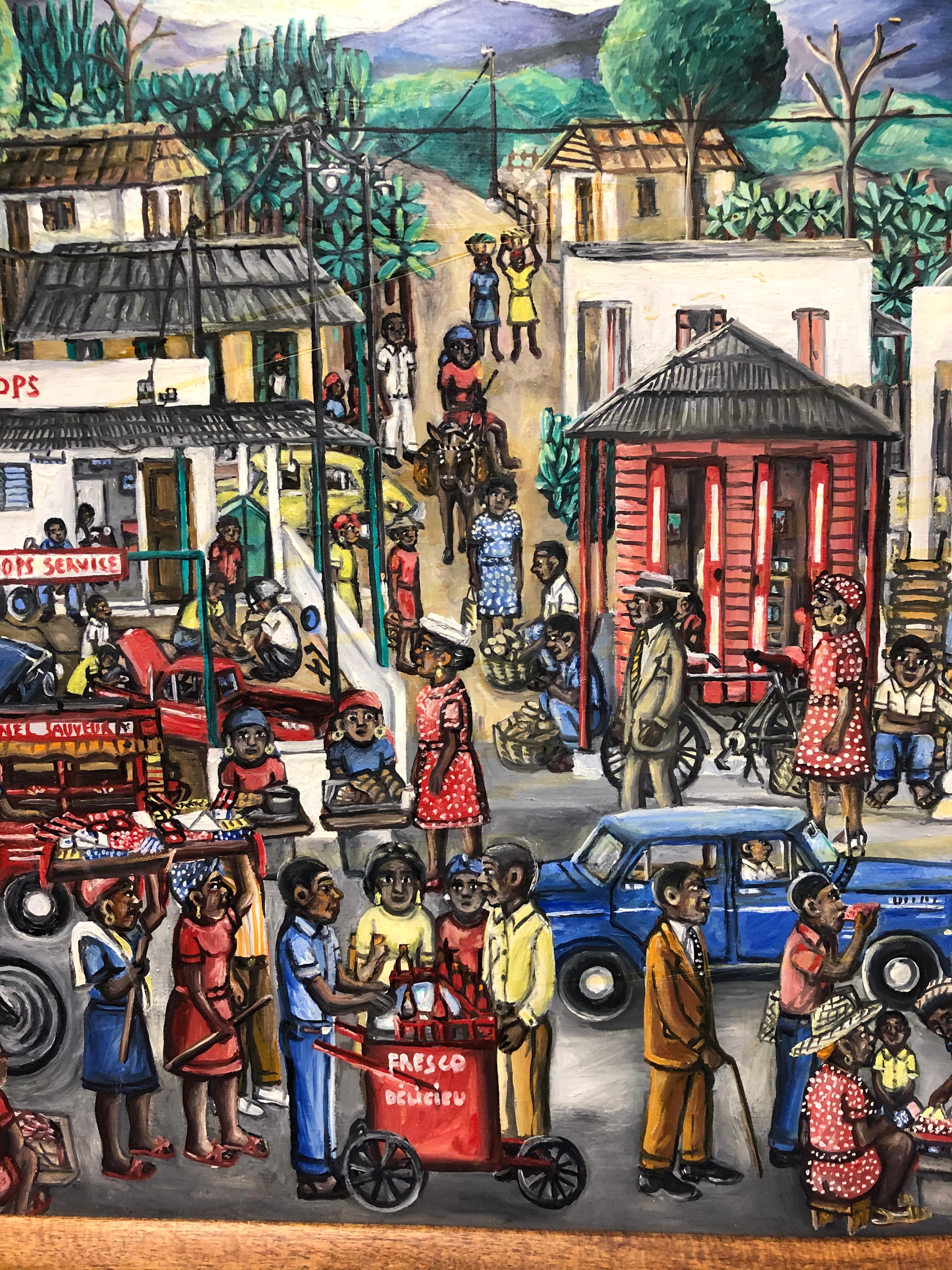 Wilson Bigaud Haitian Market  For Sale 6