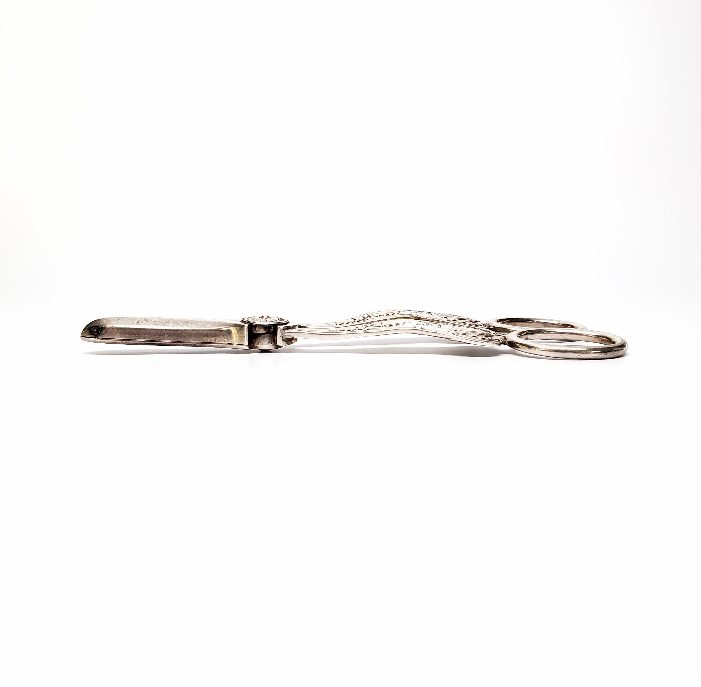 sterling silver grape scissors