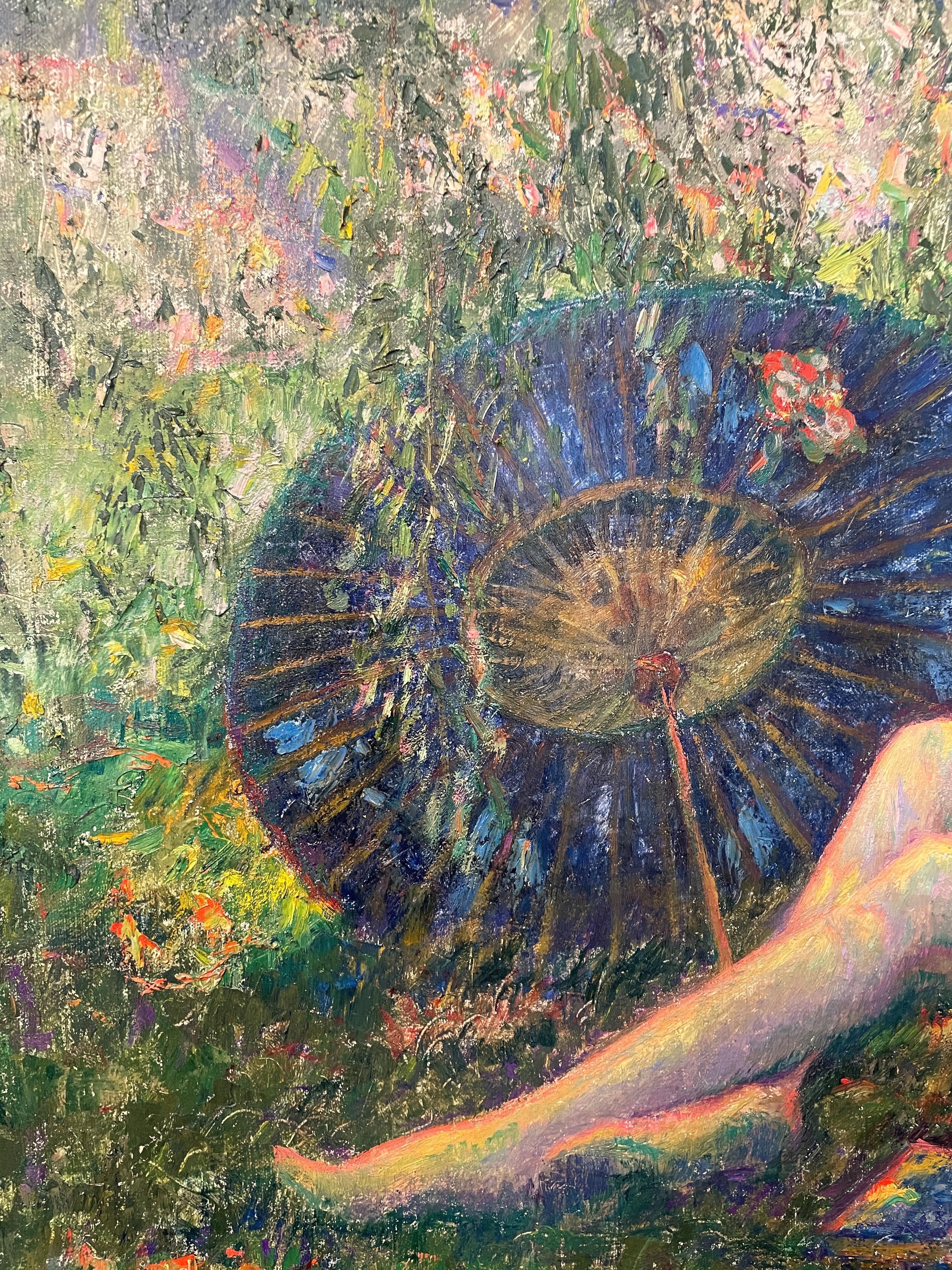 « A Summer Afternoon », Wilson Irvine, Old Lyme Connecticut, Impressionnisme américain en vente 1