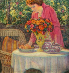 The Tea Party with the Artist's Daughter Lois 