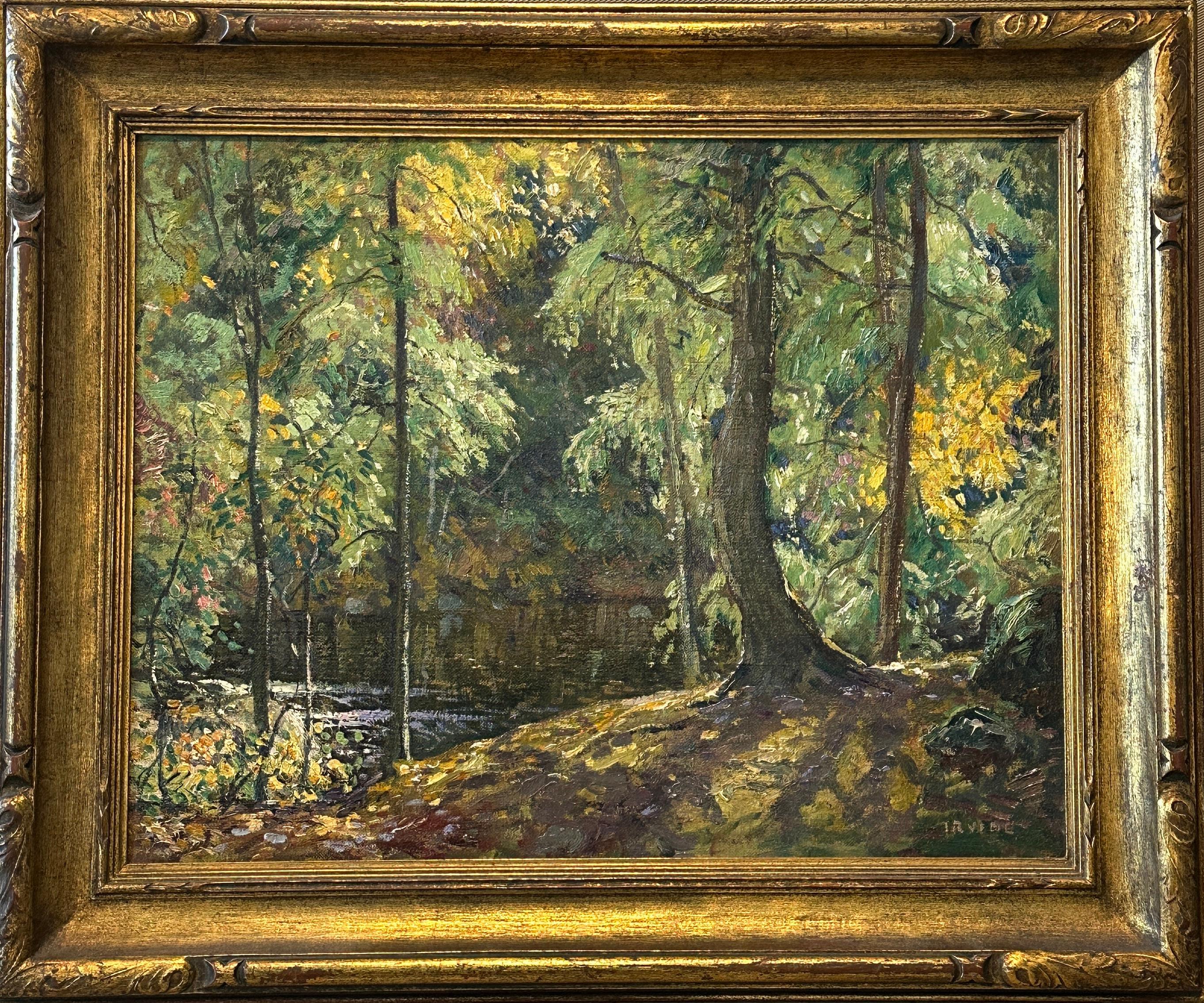 Master American Impressionist Landscape Painter Wilson Irvine 