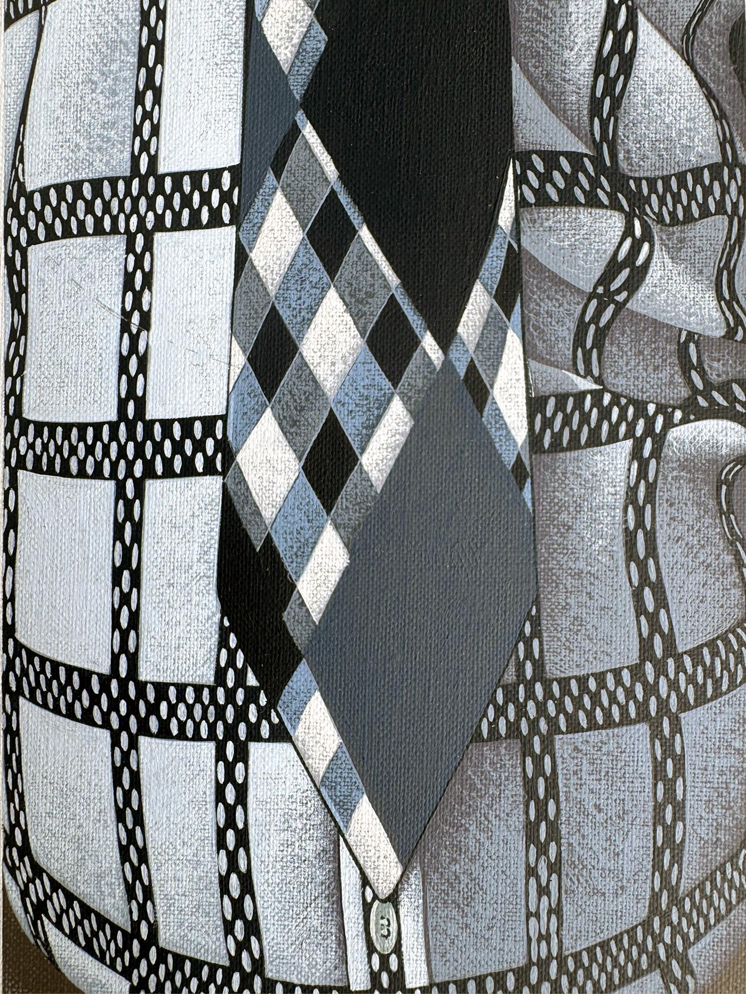 Groovy 1970s Men's Fashion - Gay Interest - like Domenico Gnoli For Sale 1