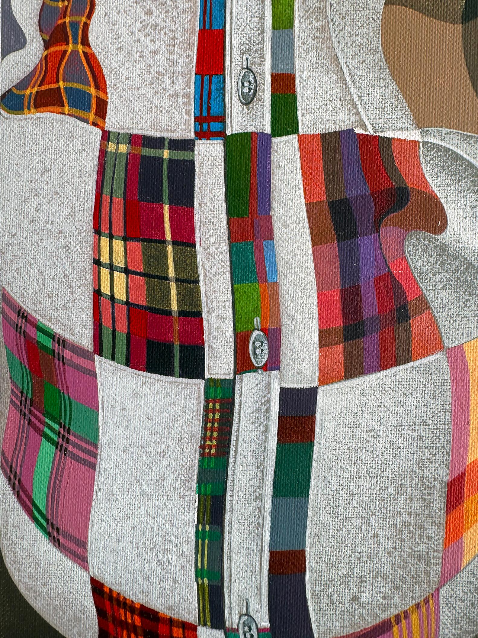 Groovy 1970s Men's Fashion - Gay Interest - like Domenico Gnoli For Sale 3