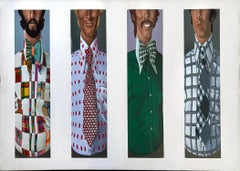 Groovy 1970s Men's Fashion - Gay Interest - like Domenico Gnoli