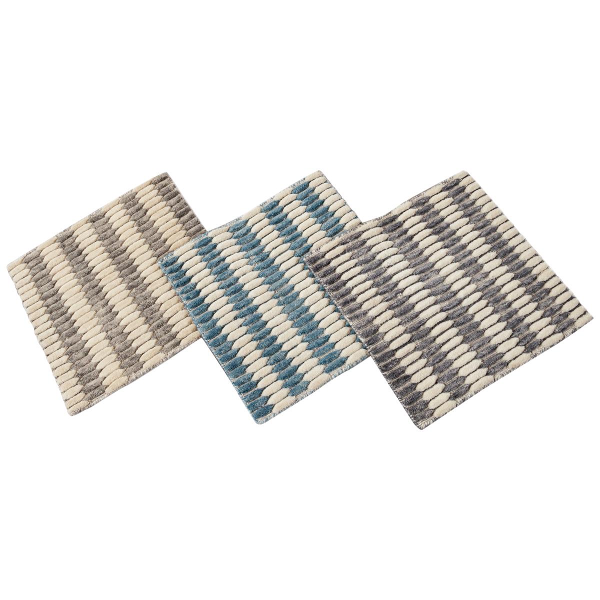 Wilson Point Collection Handwoven Contemporary Custom Rug For Sale