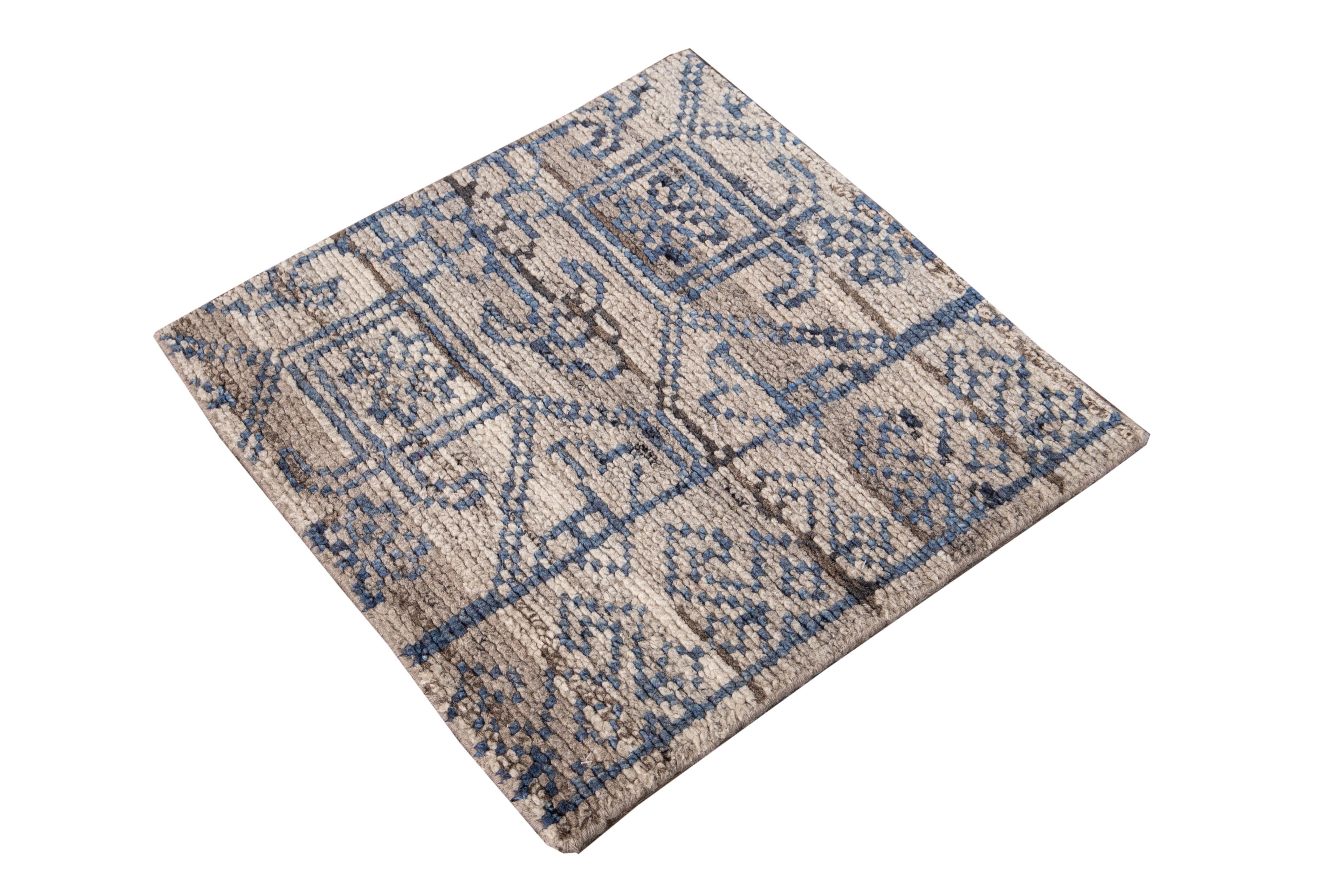 Hand knotted 100% wool custom rug. Custom sizes and colors made-to-order.

Collection: Wilton
Material: Wool
Lead time: Approximate 12-15 weeks depending on size
Available colors: As shown.

The price listed is for an 8' x 10' rug.