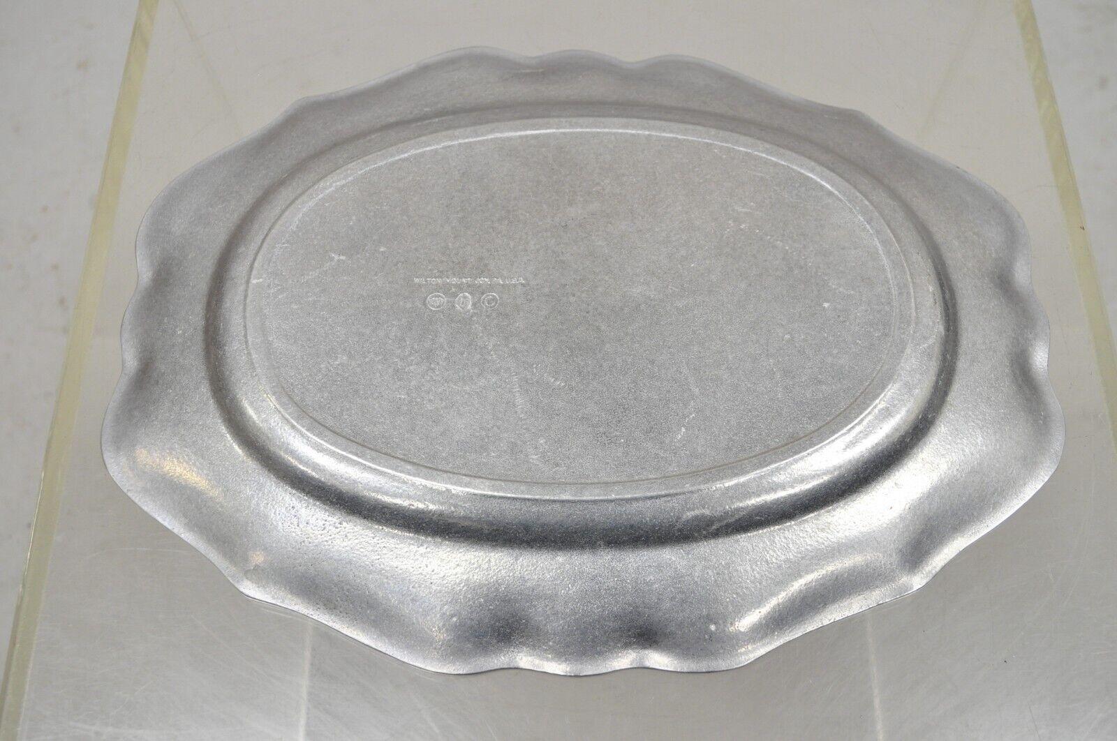 Wilton Mount Joy PA Silver Plated Cast Aluminum 14