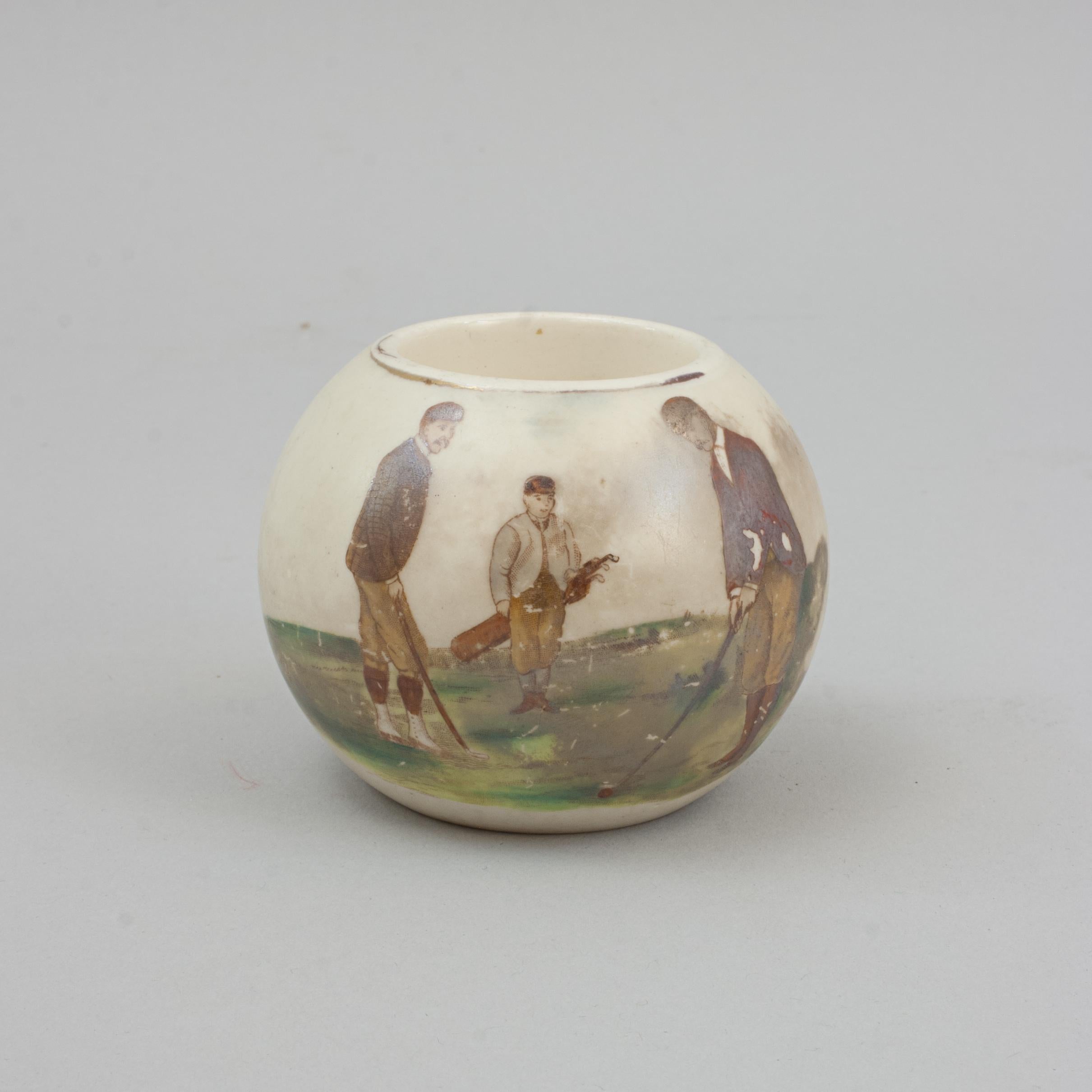 British Wiltshaw & Robinson Carlton Ware Golf Match Striker
