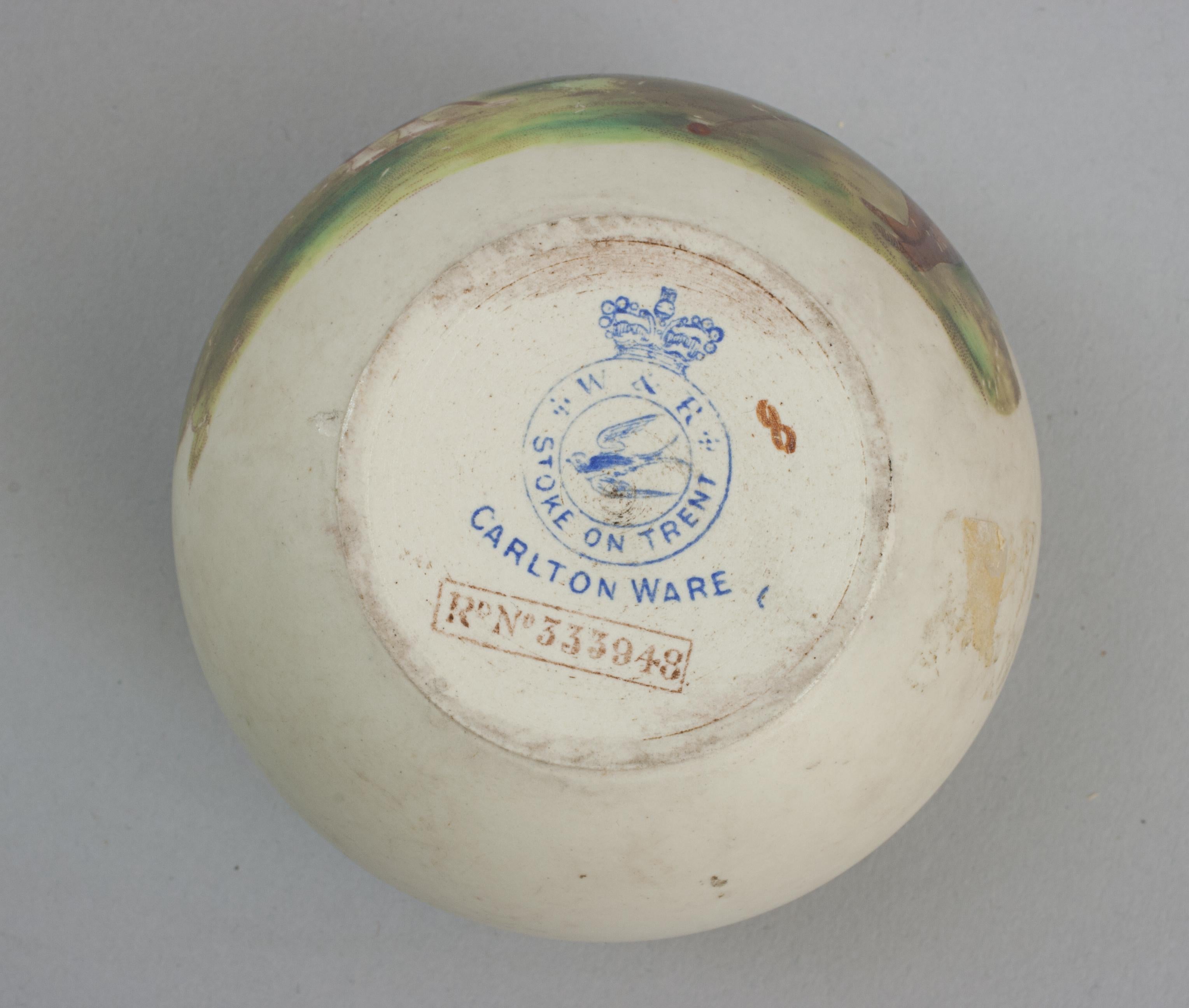 Wiltshaw & Robinson Carlton Ware Golf Match Striker 2