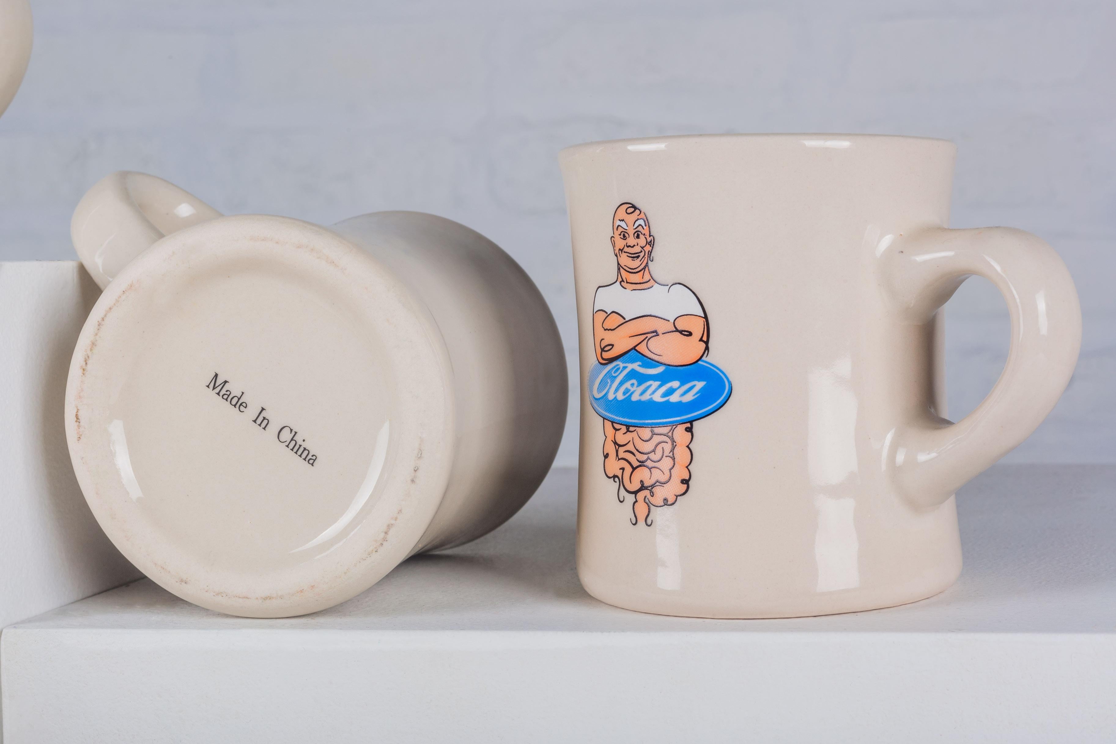 American Wim Delvoye Cloaca Mug 2002, 5 Available 'Priced Per Mug' For Sale
