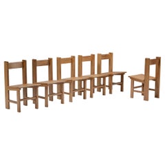 Wim Den Boon Dutch Modernism Dining Chairs, 1950s