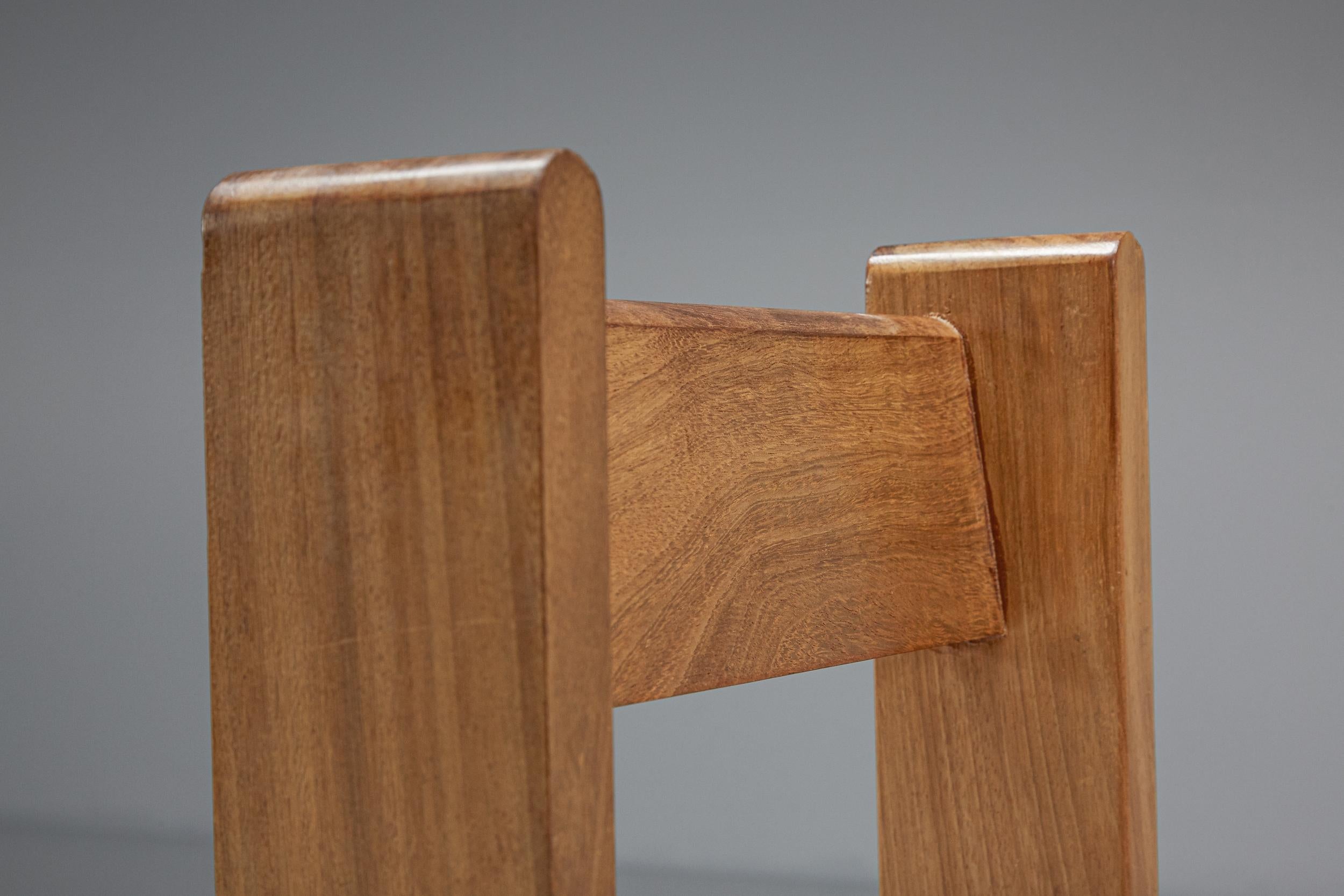 Chaises de salle à manger Wim Den Boon, modernité hollandaise, années 1950. en vente 3
