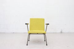 Mid-Century Wim Rietveld "1401" Chair For Gispen with Lemonade Upholstery