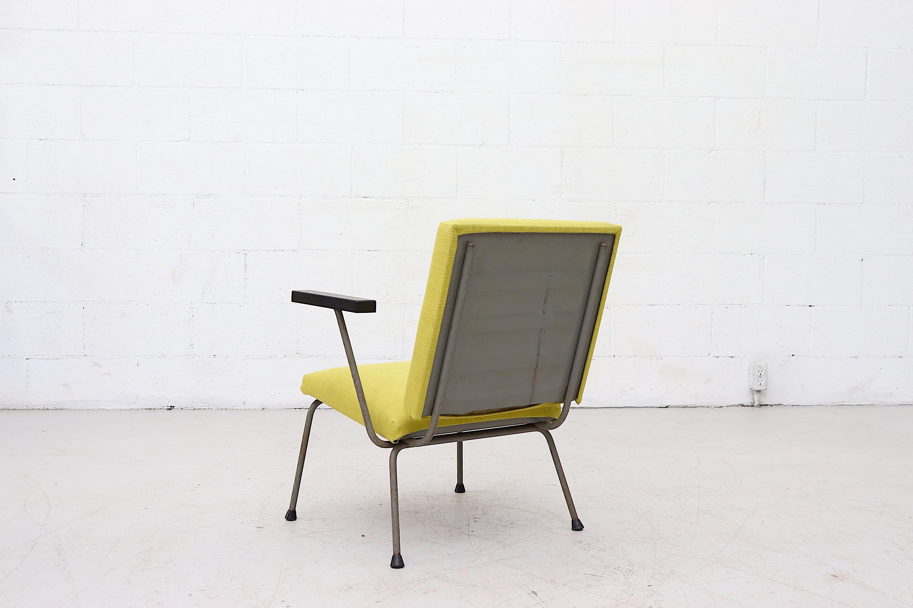 Wim Rietveld 1401 Stuhl für Gispen, Loungesessel (Niederländisch) im Angebot