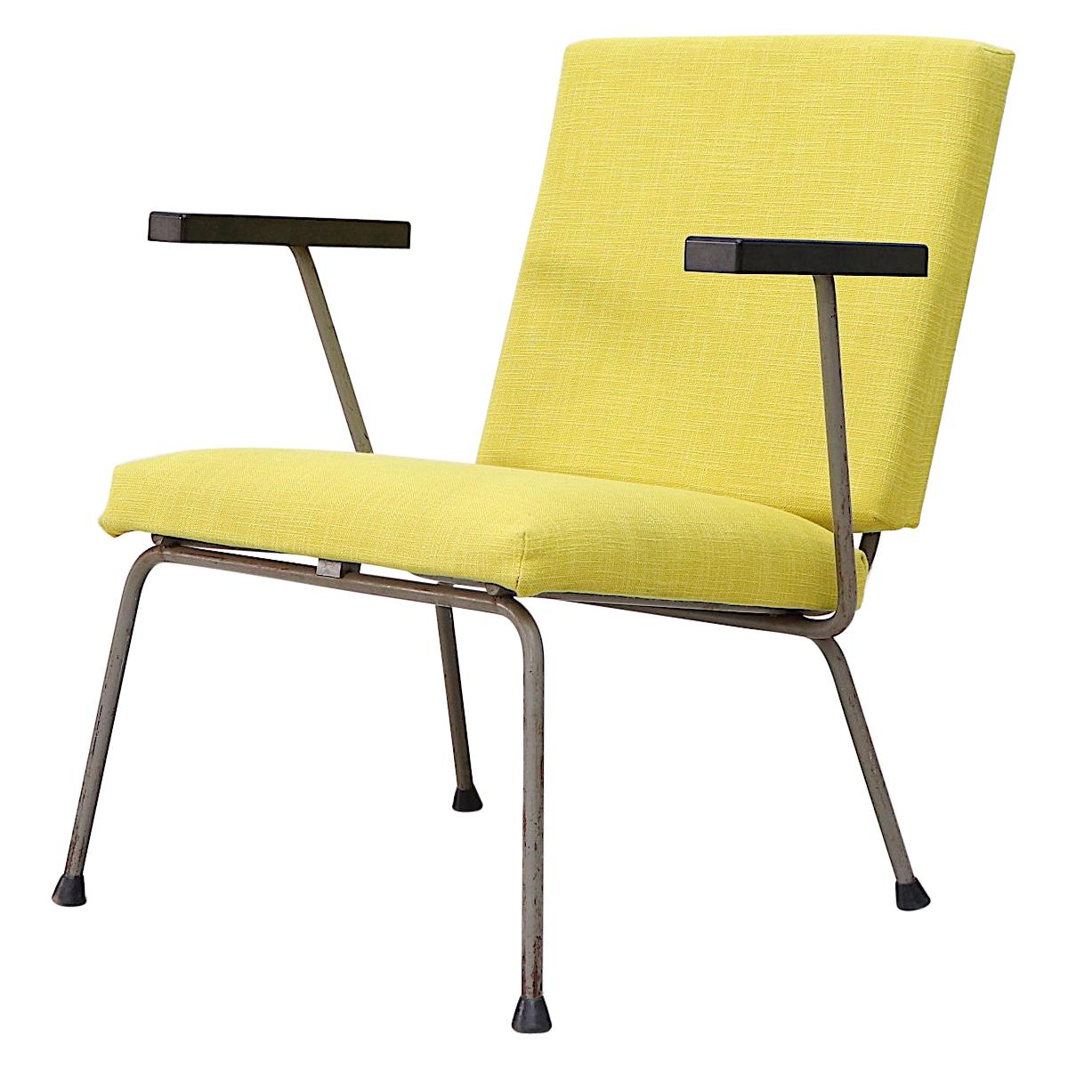 Wim Rietveld 1401 Chair For Gispen Lounge Chair