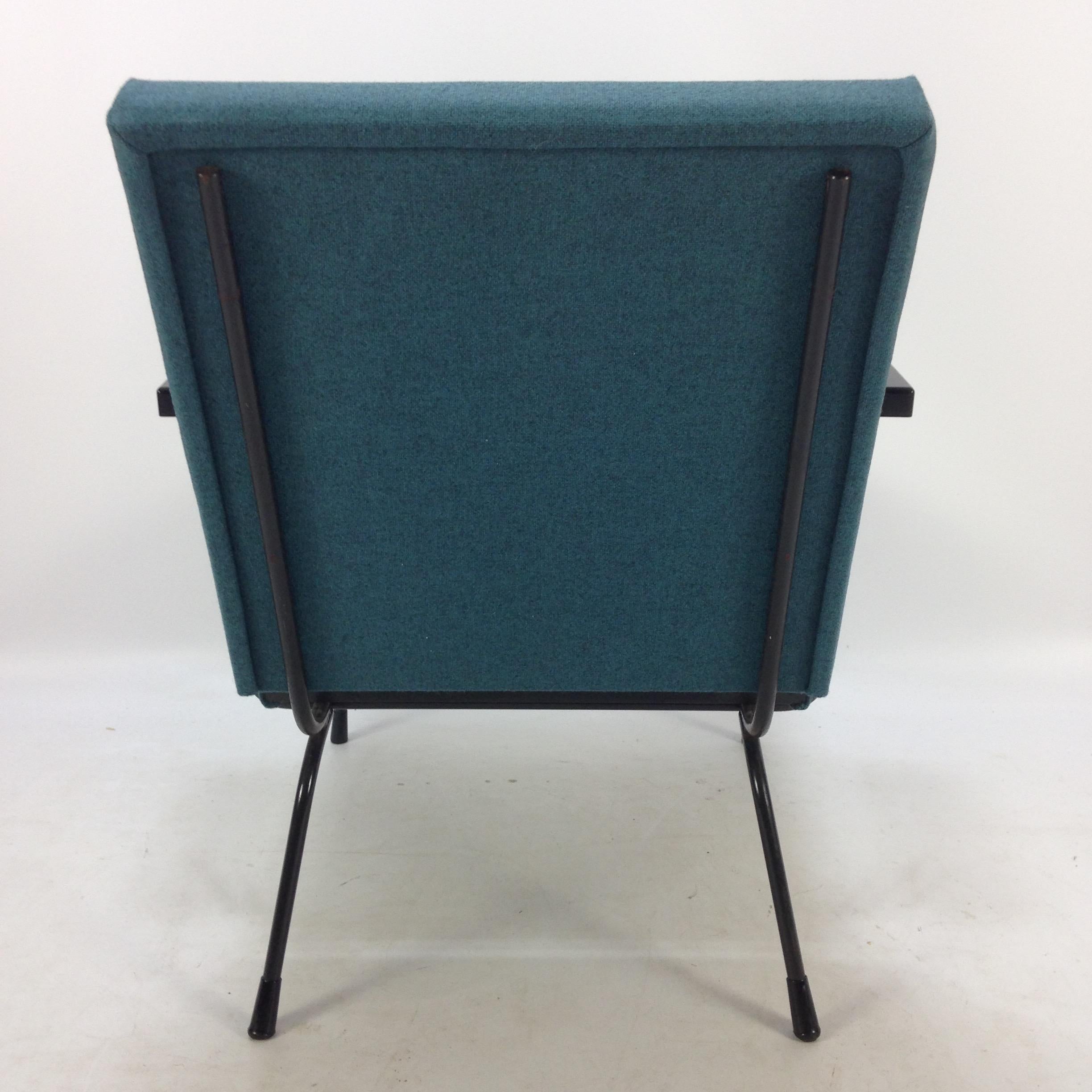 Mid-Century Modern Wim Rietveld 1407 Lounge Chair for Gispen, 1950’s For Sale