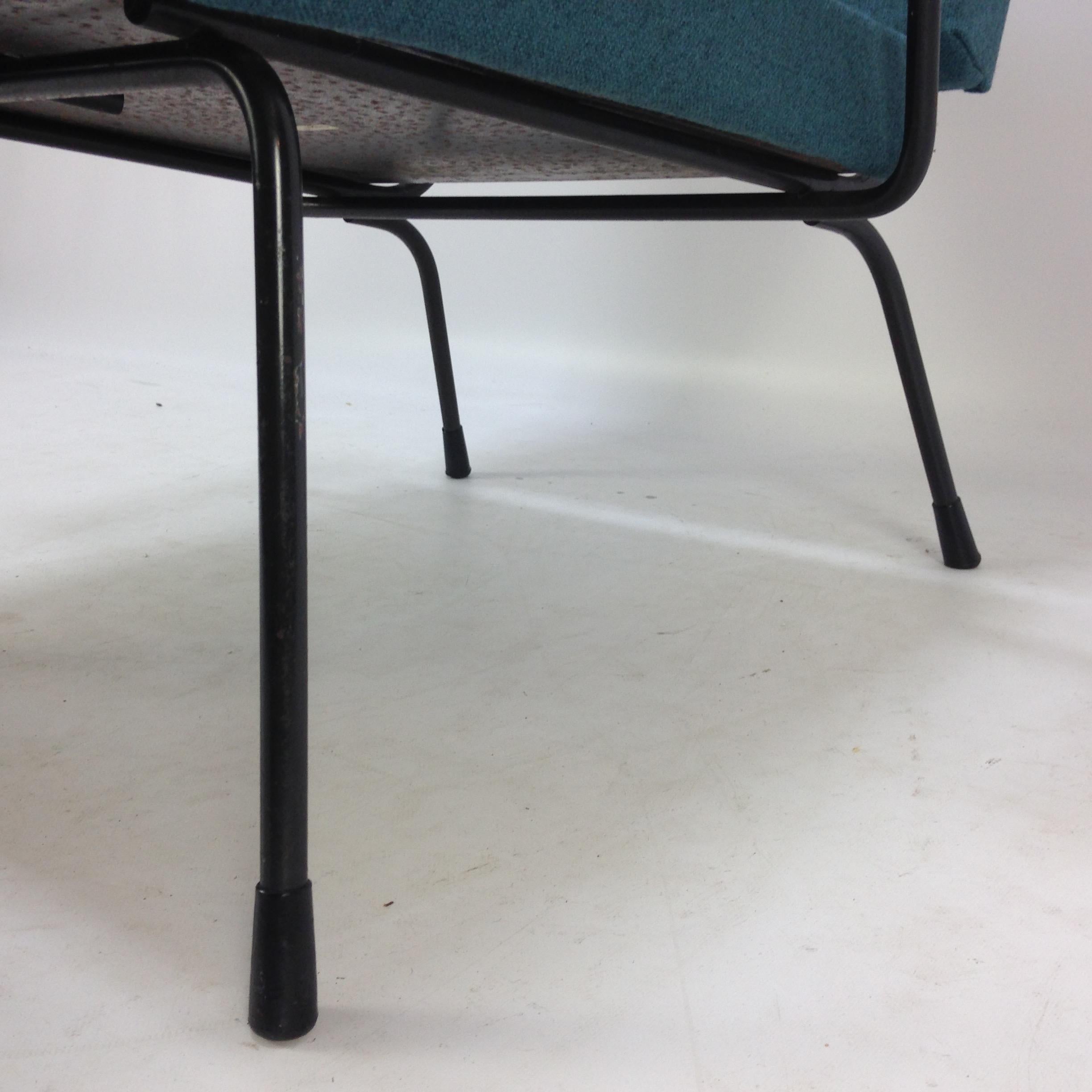 Wim Rietveld 1407 Silla de salón para Gispen, años 50 Acero en venta