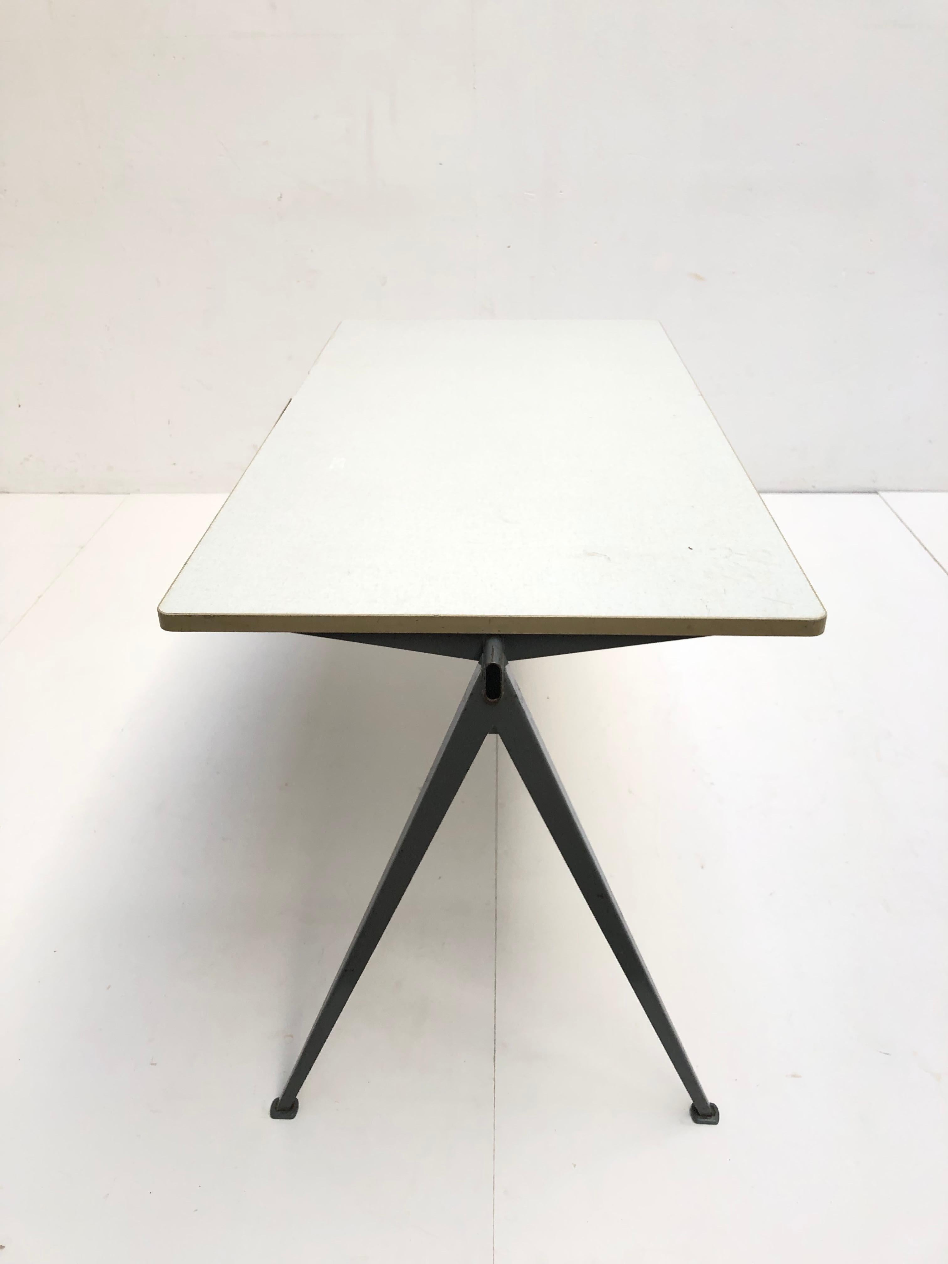 Wim Rietveld 1st Edition Oak Top 'Pyramid' Compass Table Ahrend the Cirkel 1959 6