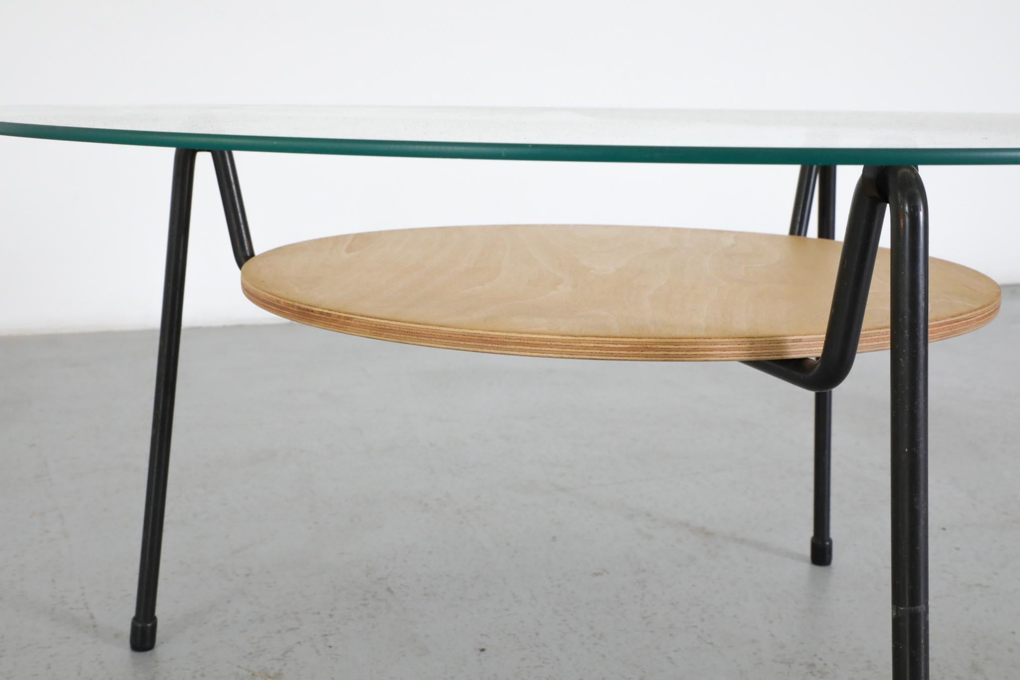 Wim Rietveld Modell Nr. 535 Moskitotisch mit abnehmbarem Holztablett im Angebot 3