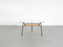 Wim Rietveld Model No. 535 Mosquito Table with Removable Wooden Tray