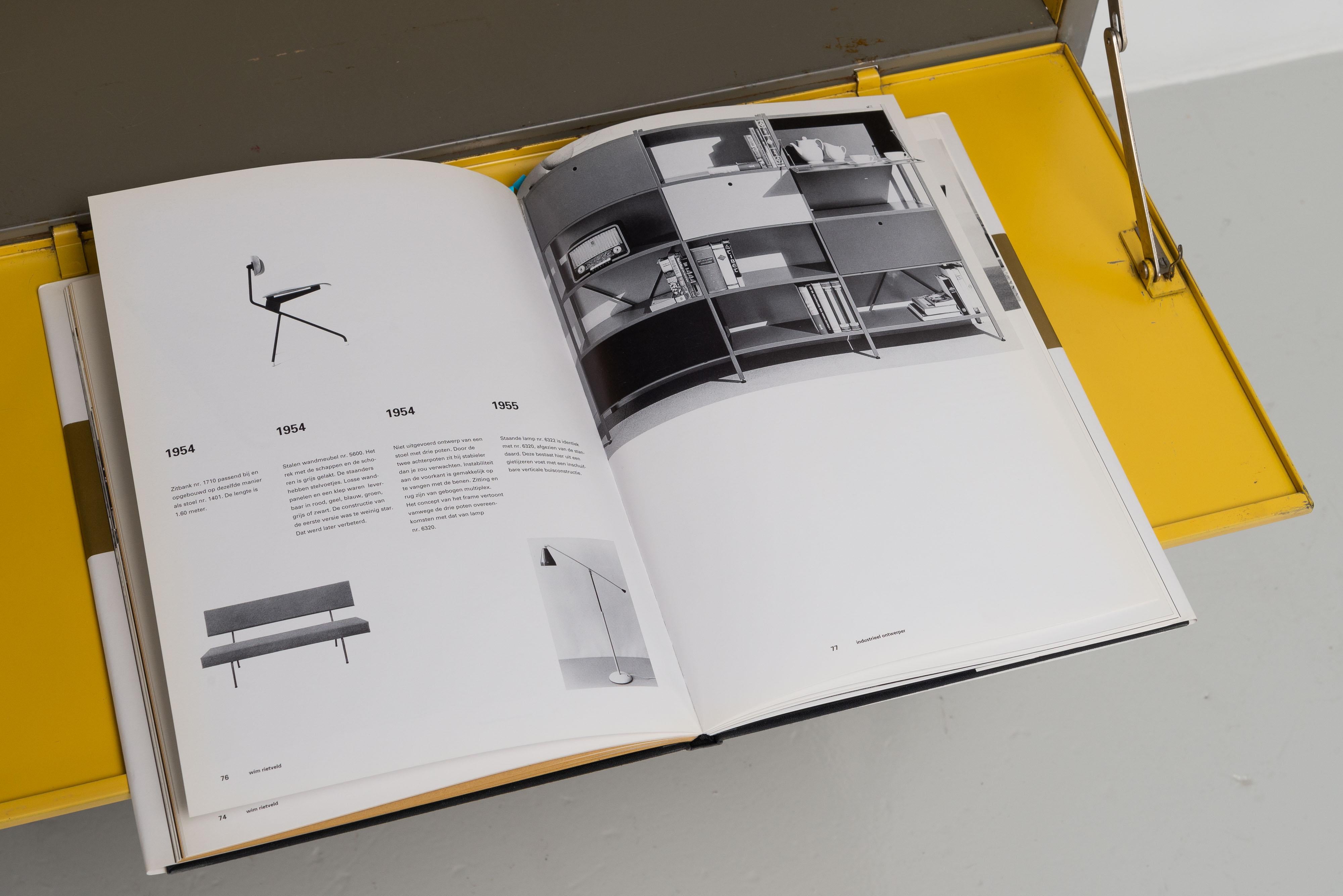 Libreria Wim Rietveld 663 di Gispen Culemborg 1954 in vendita 10
