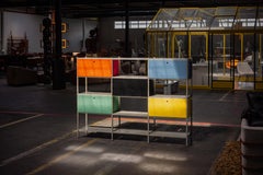 Wim Rietveld 663 bookcase by Gispen Culemborg 1954