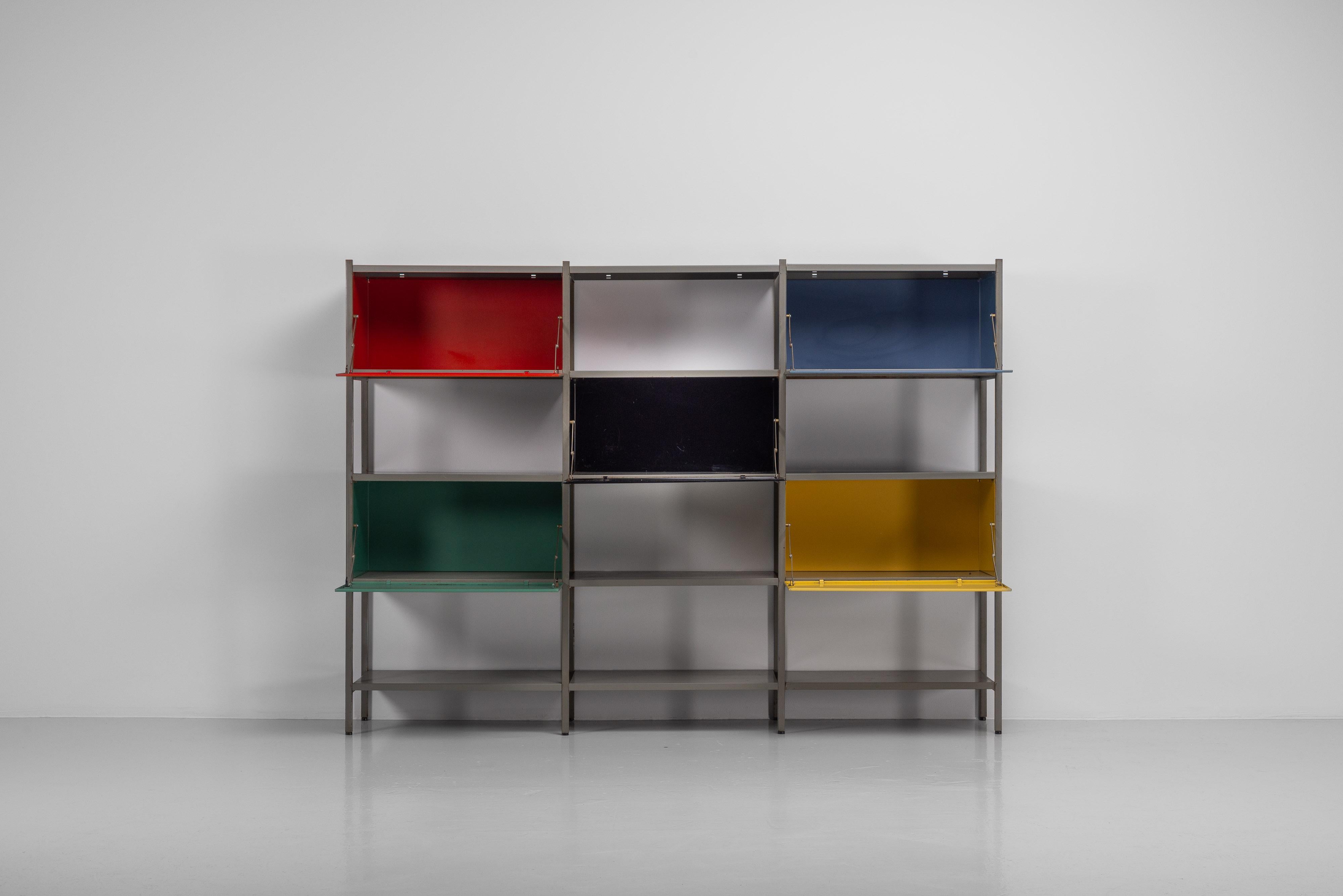 Metà XX secolo Libreria Wim Rietveld 663 di Gispen Culemborg 1954 in vendita
