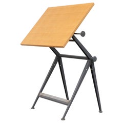 Vintage Wim Rietveld and Friso Kramer "REPLY" Drafting Table ES