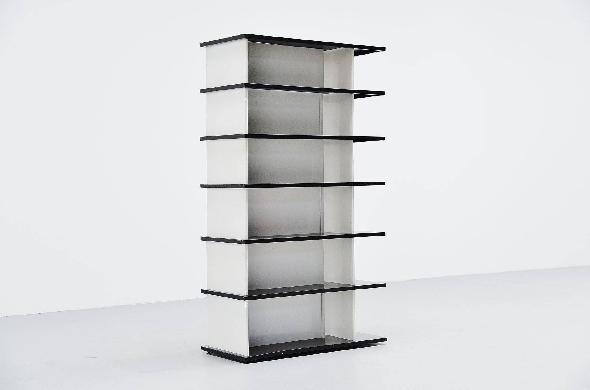 Mid-Century Modern Wim Rietveld Bookcase or Room Divider for De Bijenkorf, 1960