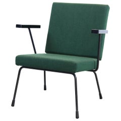 Wim Rietveld Dutch Design Armchair Model 1401 by Gispen, 1960s