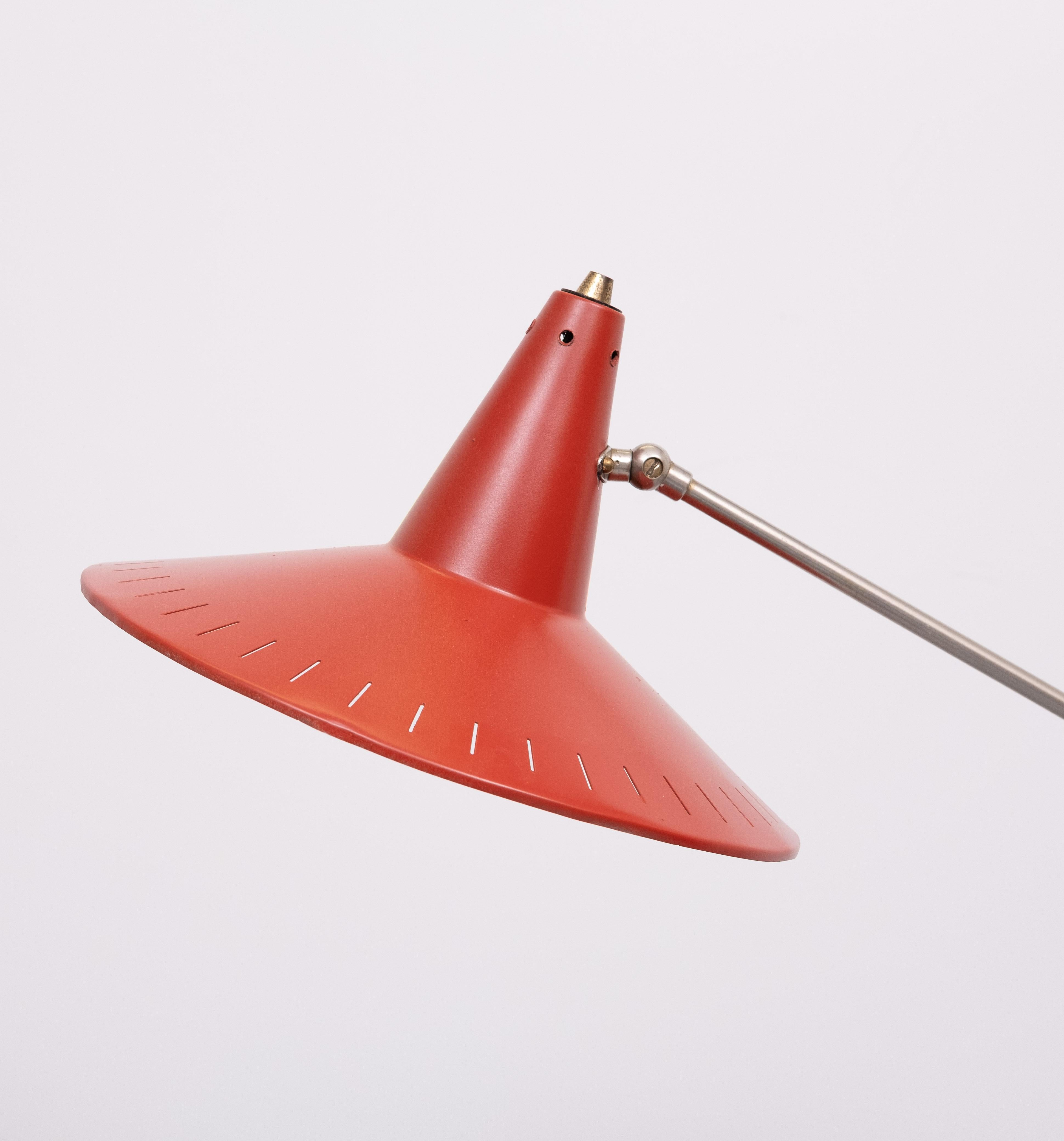 Wim Rietveld  lámpara de pie 1960 Holanda en Bueno estado para la venta en Den Haag, NL