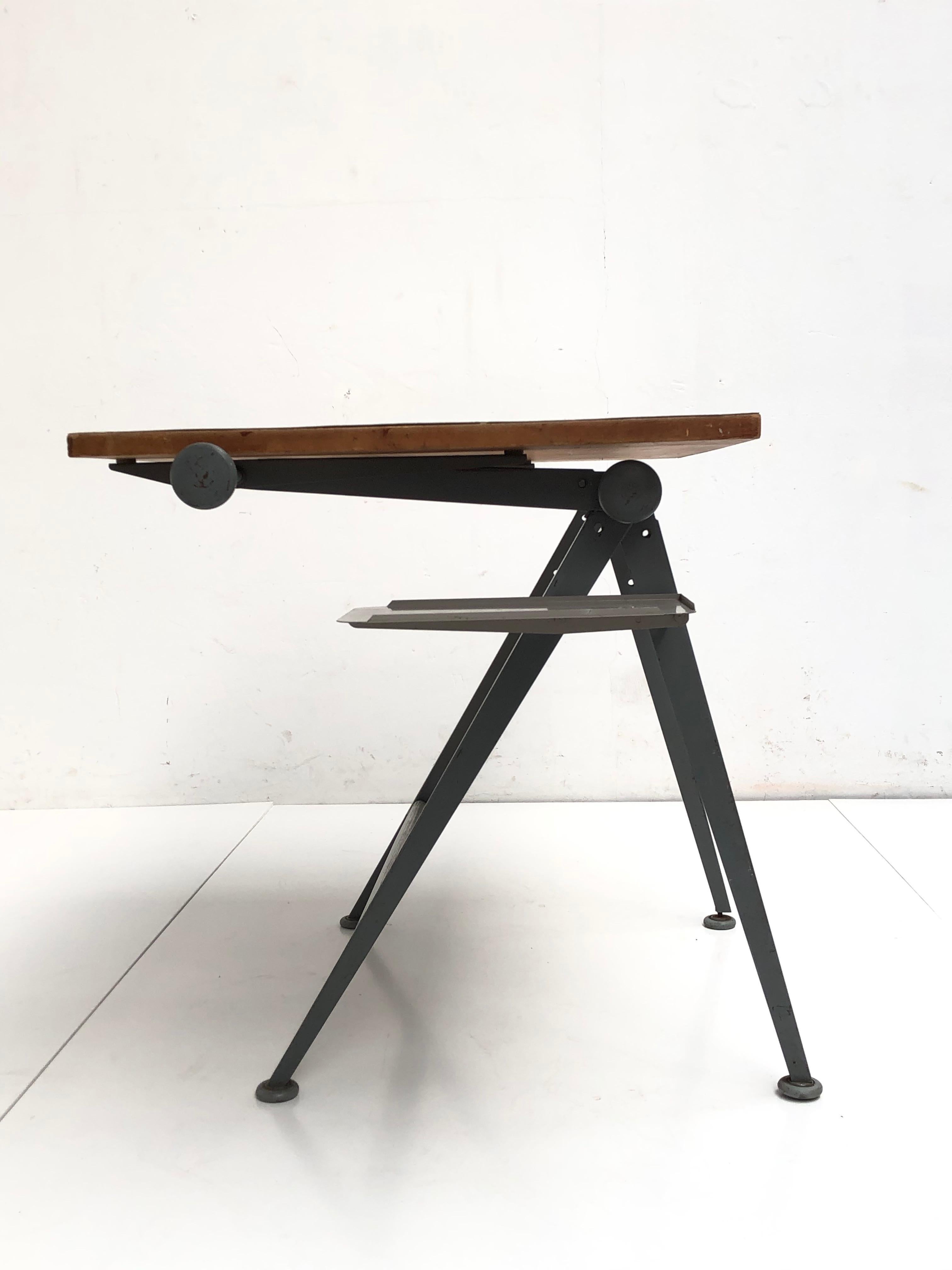 Wim Rietveld and Friso Kramer Reply Drafting Table 1959 Ahrend the Netherlands 6
