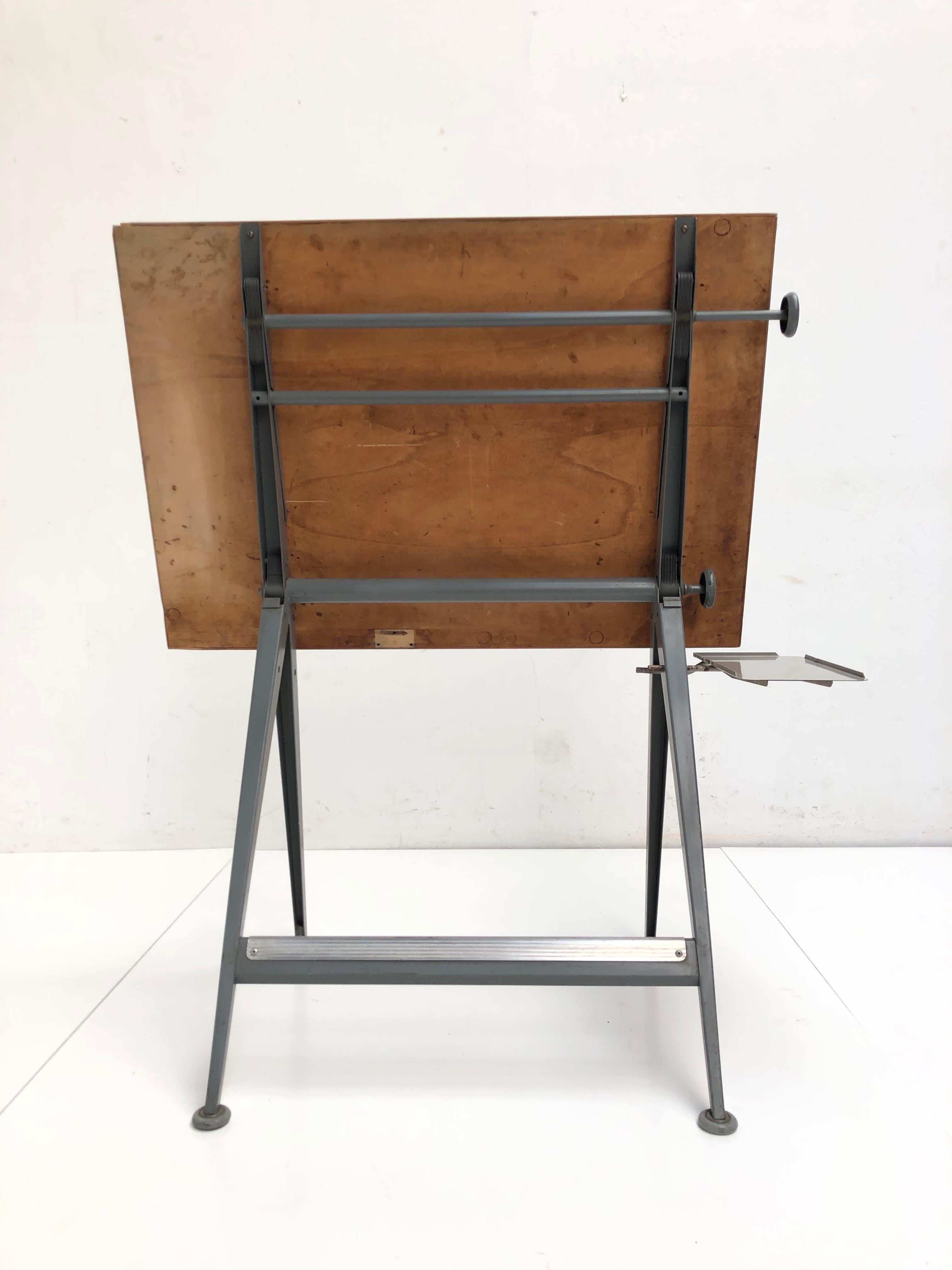 Wim Rietveld and Friso Kramer Reply Drafting Table 1959 Ahrend the Netherlands 11