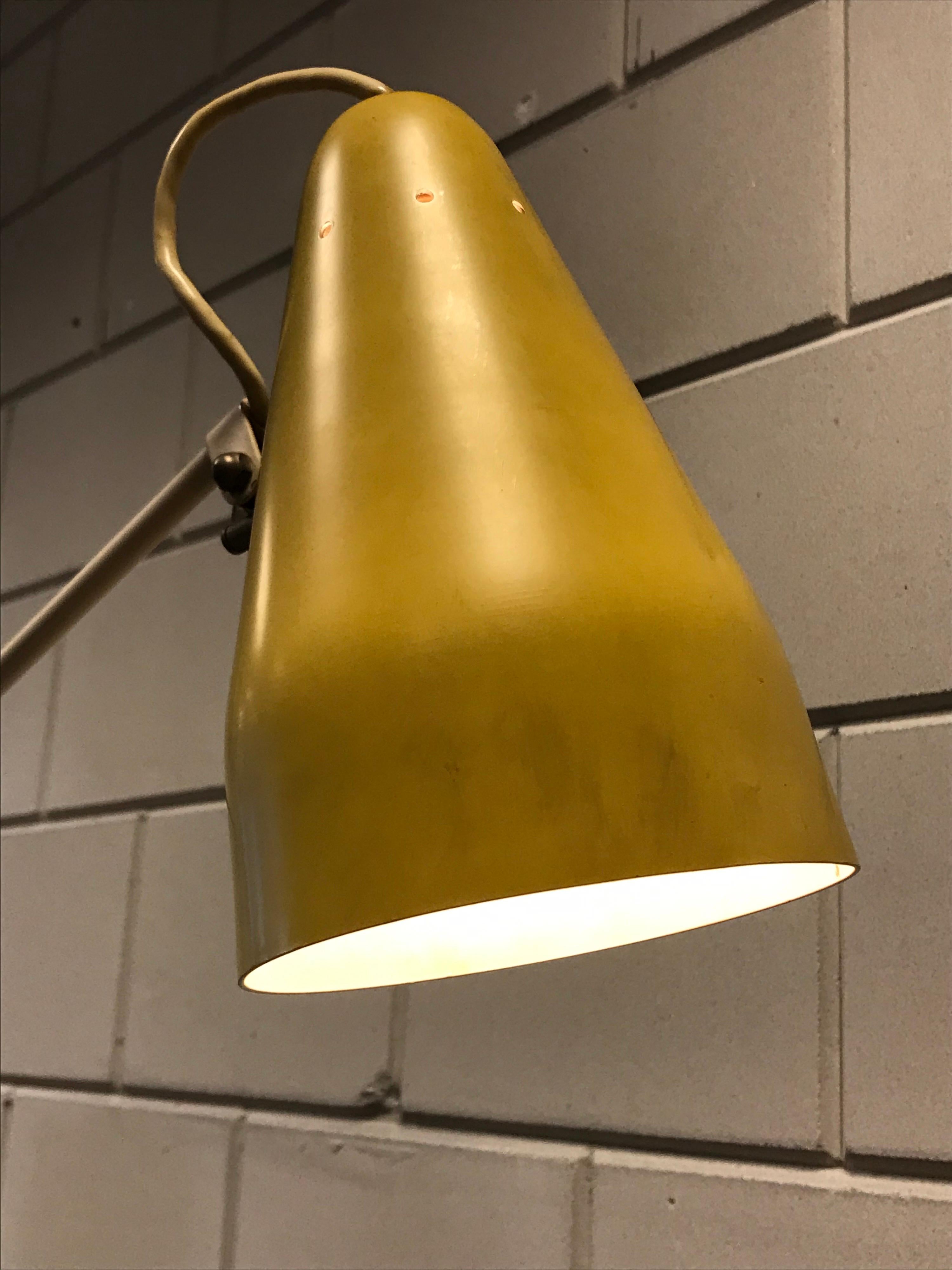 European Wim Rietveld Gispen Floor Lamp For Sale