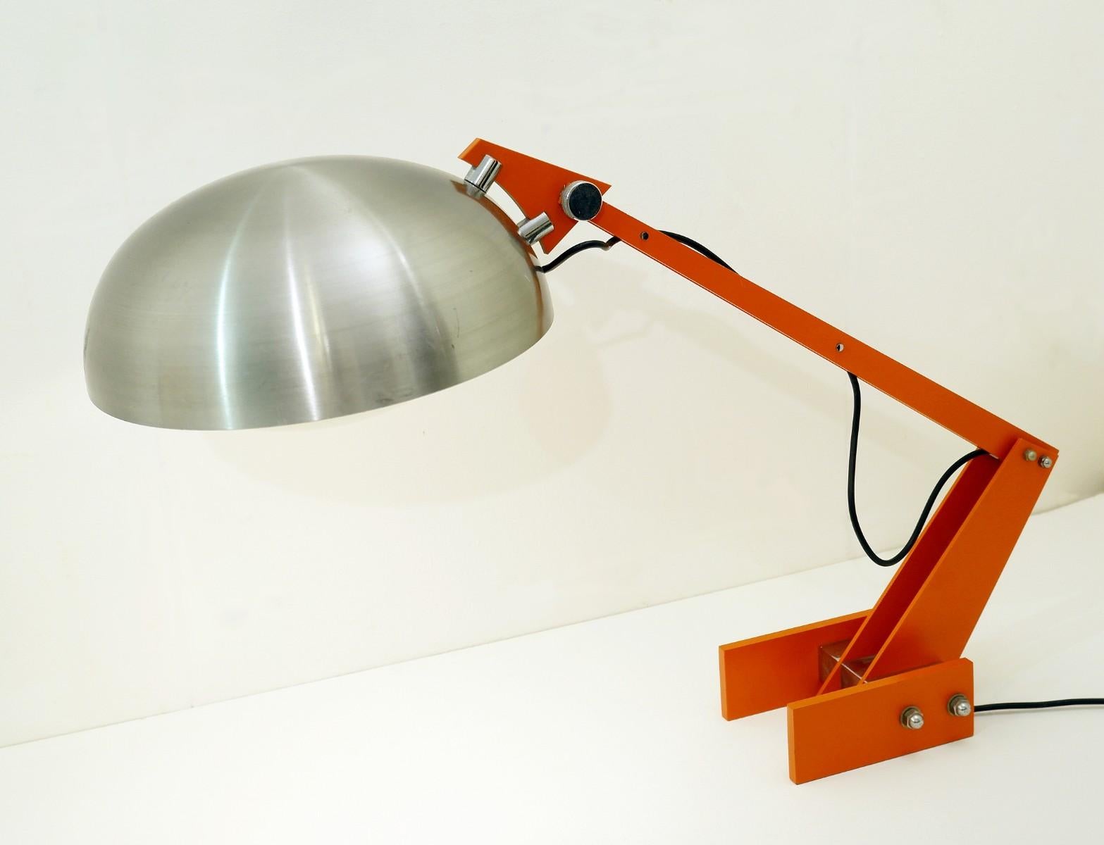 Wim Rietveld Industrial desk lamp, circa 1960.
