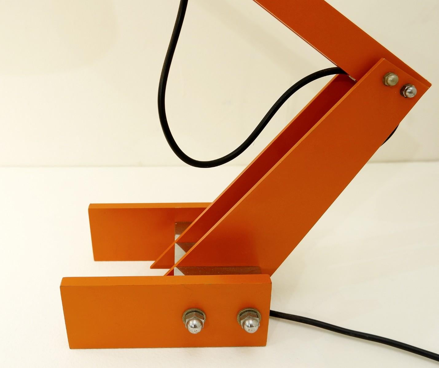 Wim Rietveld Industrial Desk Lamp, circa 1960 In Good Condition In Brussels, BE