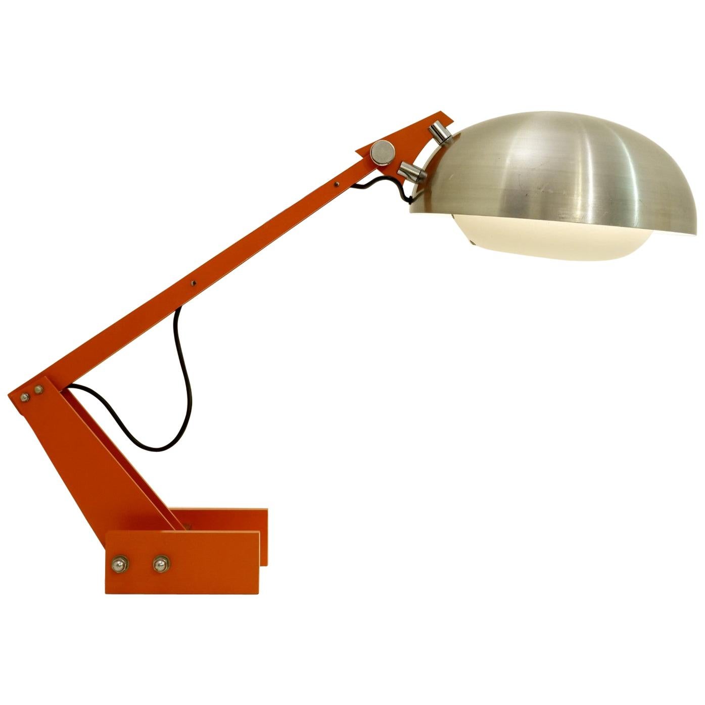 Wim Rietveld Industrial Desk Lamp, circa 1960