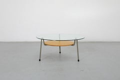 Wim Rietveld Model "535" Low Mosquito Table with Wood Tray