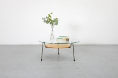 Wim Rietveld Modello "535" Tavolo basso per zanzare con vassoio in Wood