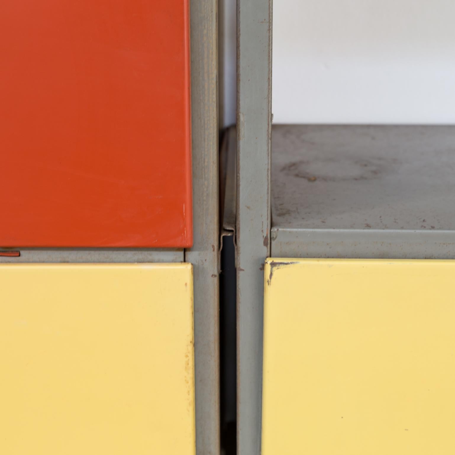 Wim Rietveld ‘Model 663’ Wall Unit for Gispen Set of Three 5