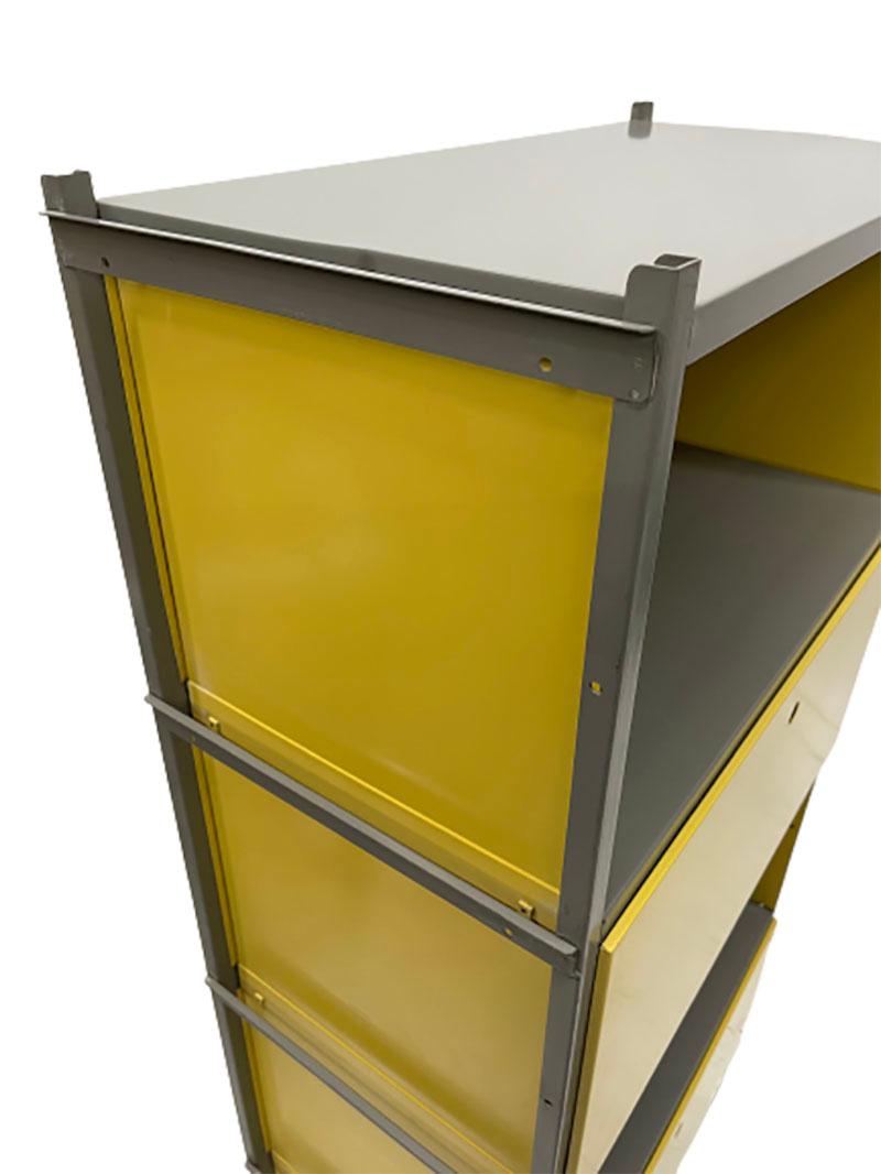 20th Century Wim Rietveld Modular Wall Cabinet For Sale